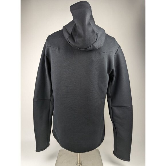 Nike Tech Fleece Swoosh Graphic Logo Pullover Hoodie Black Men's Size Small NWT - Picture 3 of 6